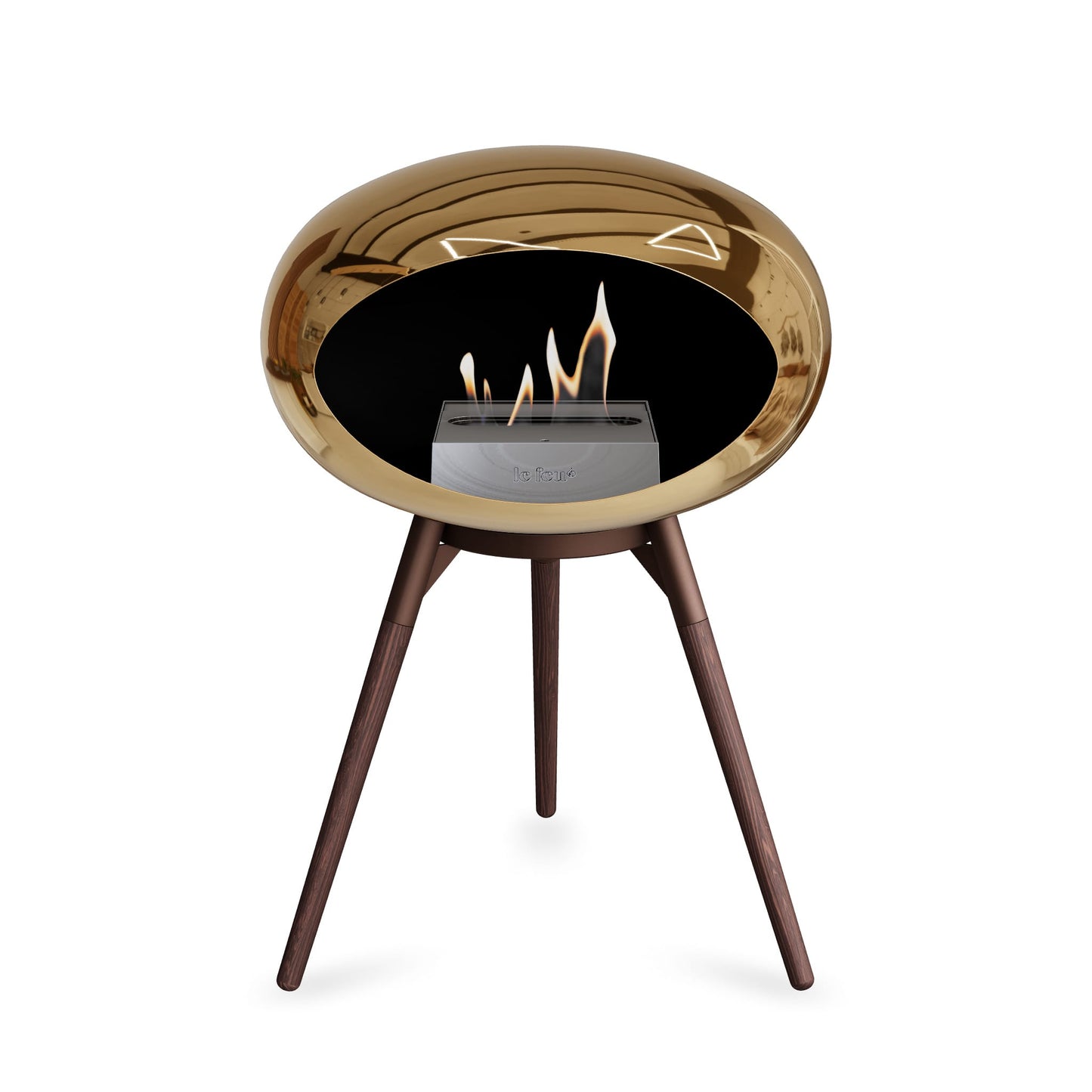Le Feu Ground Low Dome <br>Chromed Rose Gold
