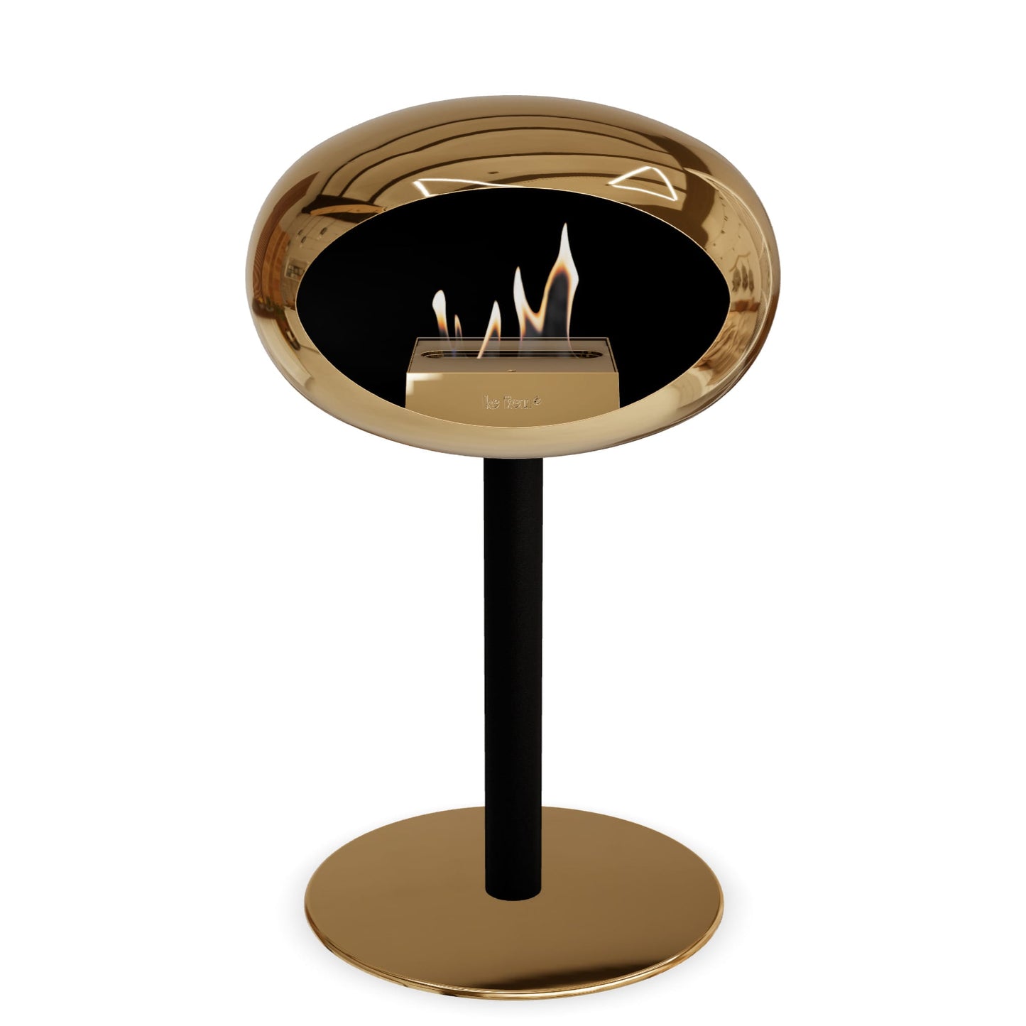 Le Feu Steel Low Dome <br>Chromed Rose Gold