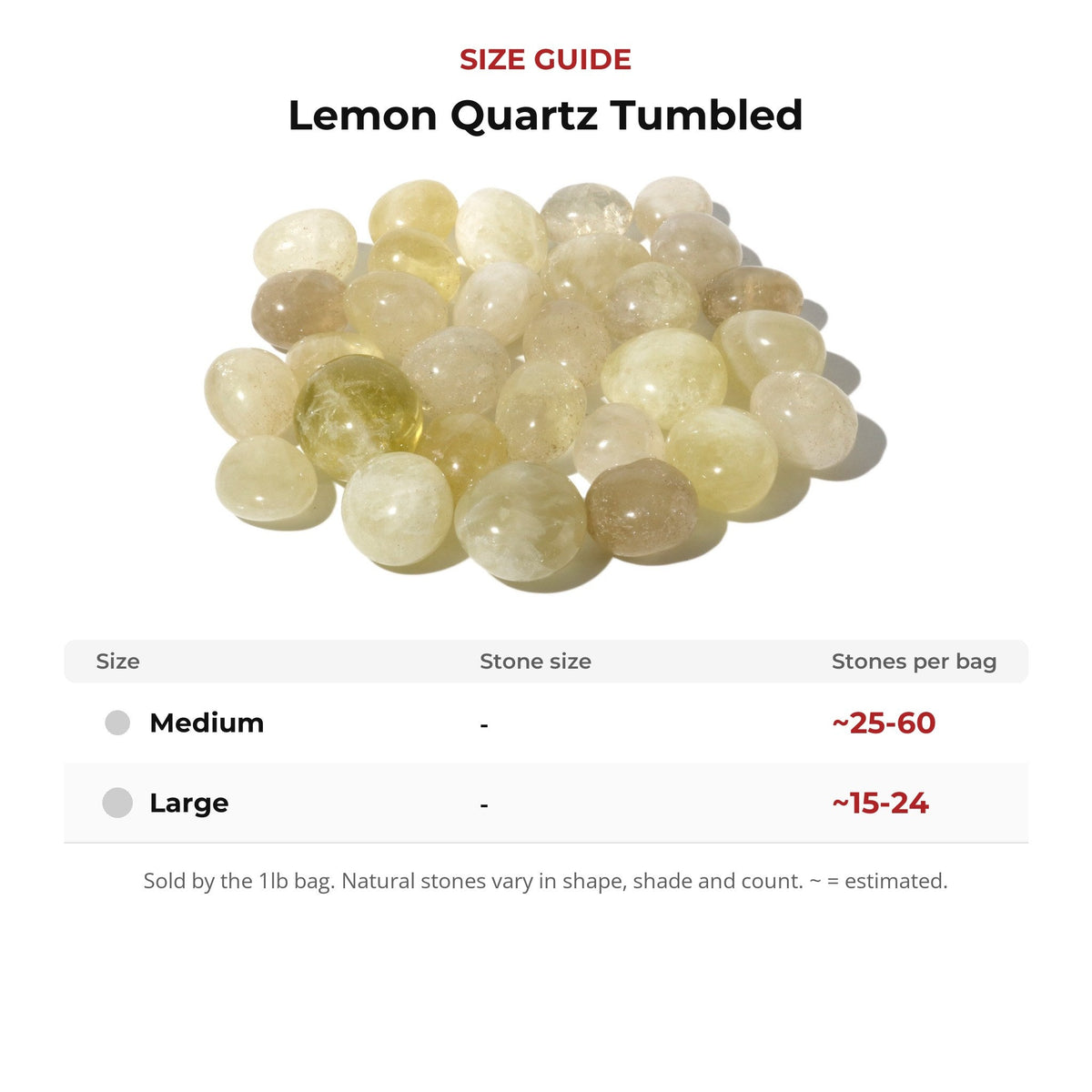 Lemon Quartz Tumbled