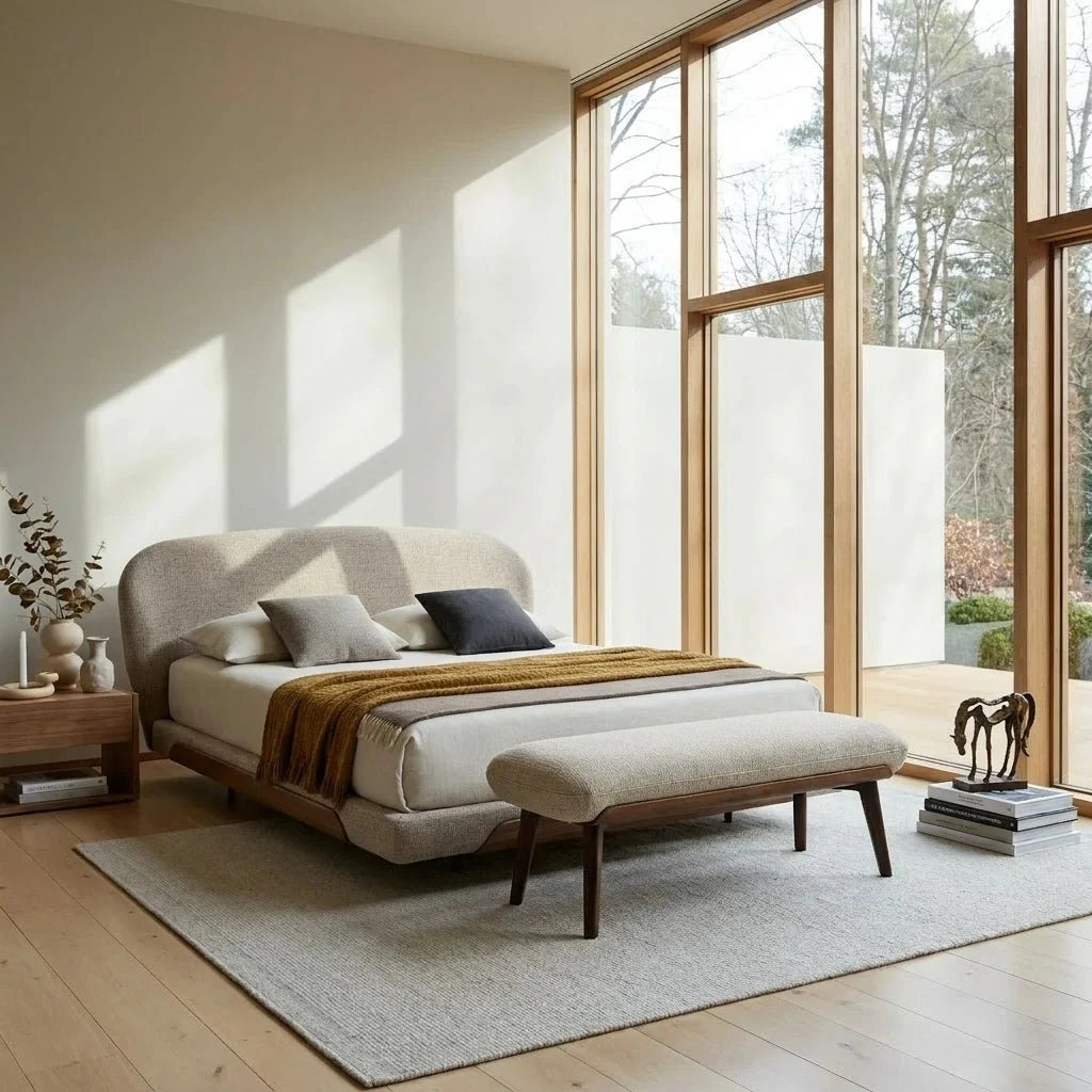 Linden Modern Upholstered Bed