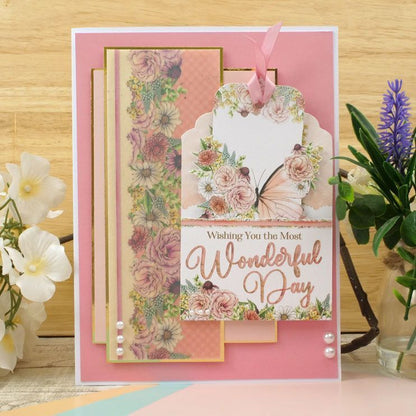 Wildlife Blossoms Printed Parchment