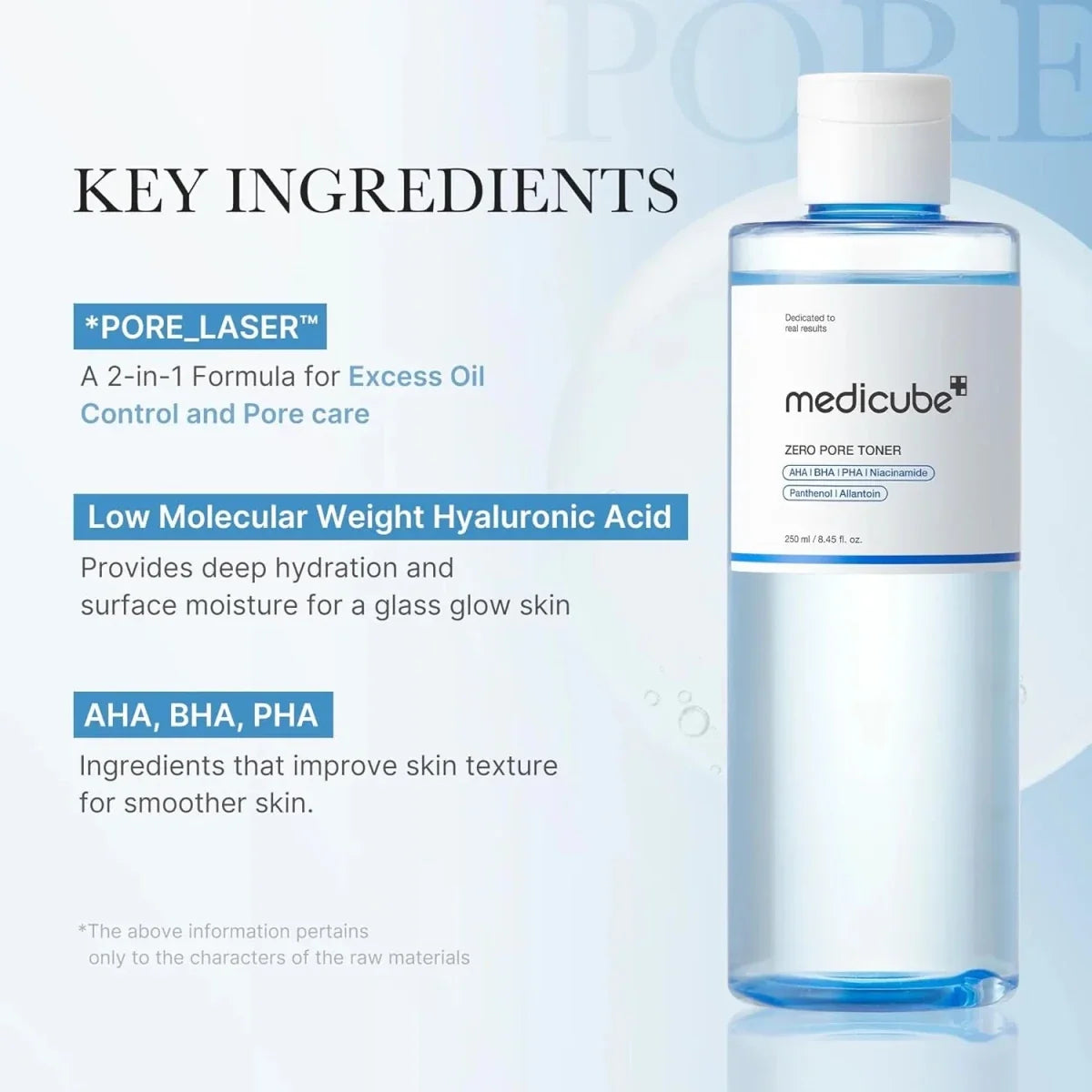 Medicube Zero Pore Toner 250ml