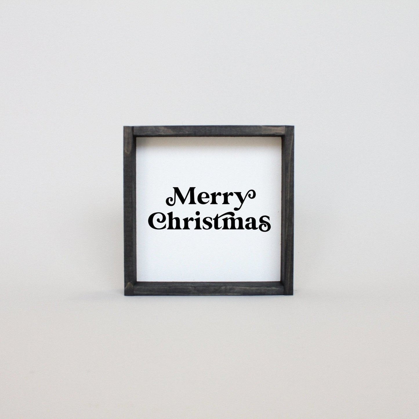 Merry Christmas Mini Wood Sign