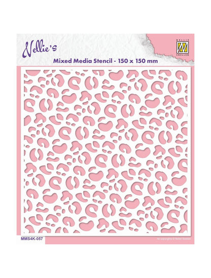 Nellie's Choice - Stencil Leopard