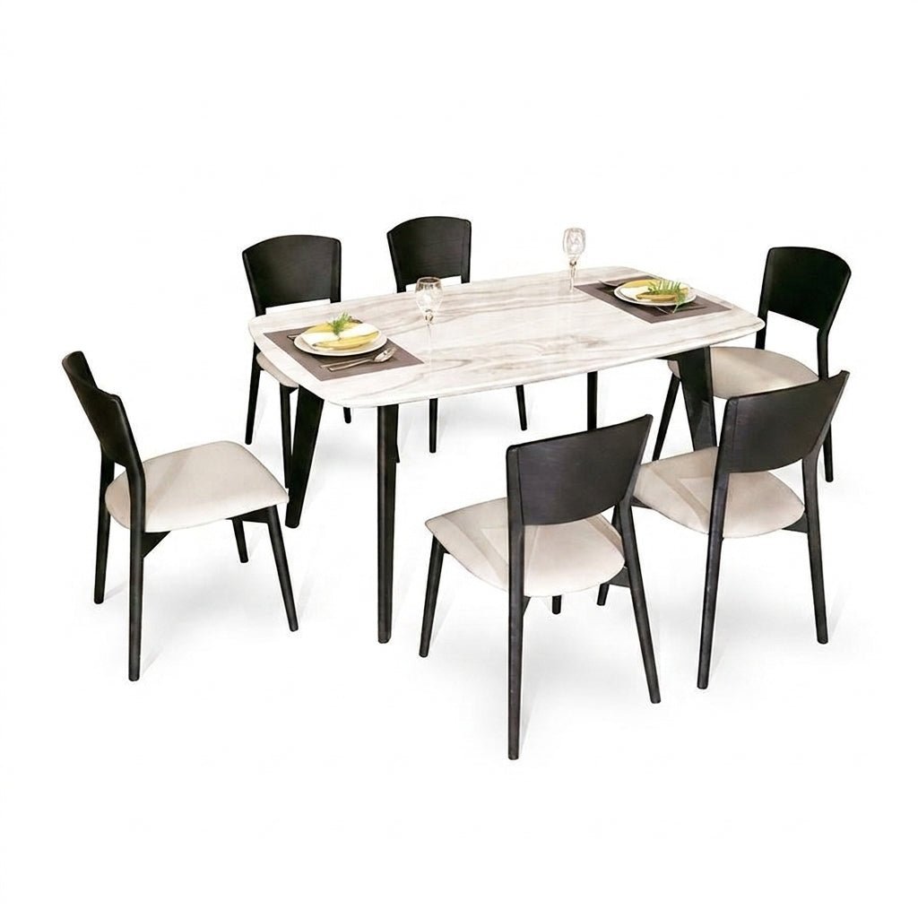 Monolith Noir Dining Set