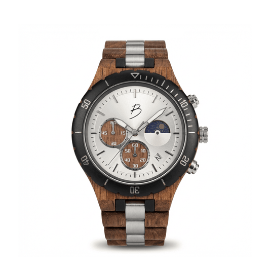 Montre Berthoud en bois de noyer