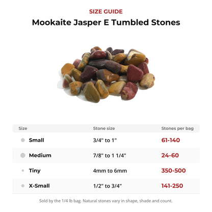 Mookaite Jasper E Tumbled Stones