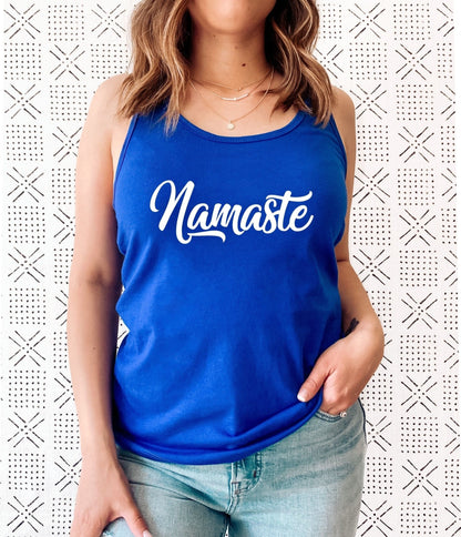 Namaste Racerback Tank Top