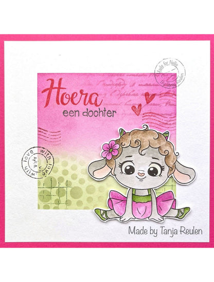 Nellie Snellen • Nellie's Cuties Clear Stamp Little Lamb