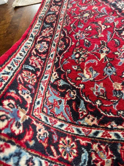 Persian Kashan Runner | 9' 10" x 2' 8"