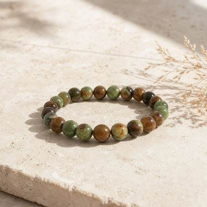Opal Bead Bracelet