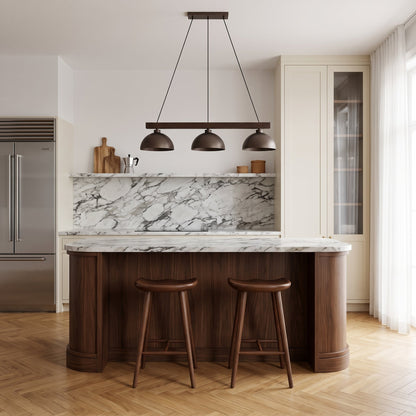 OSLO Scandinavian 3-Light Pendant Light for Dining Table & Kitchen Island