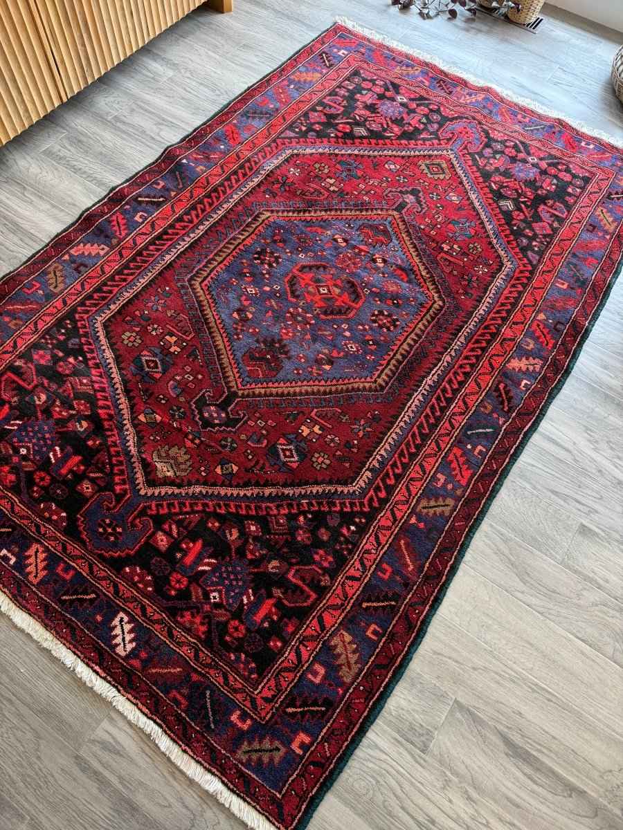 Perisan Zanjan Rug | 4' 8" x 7' 3"