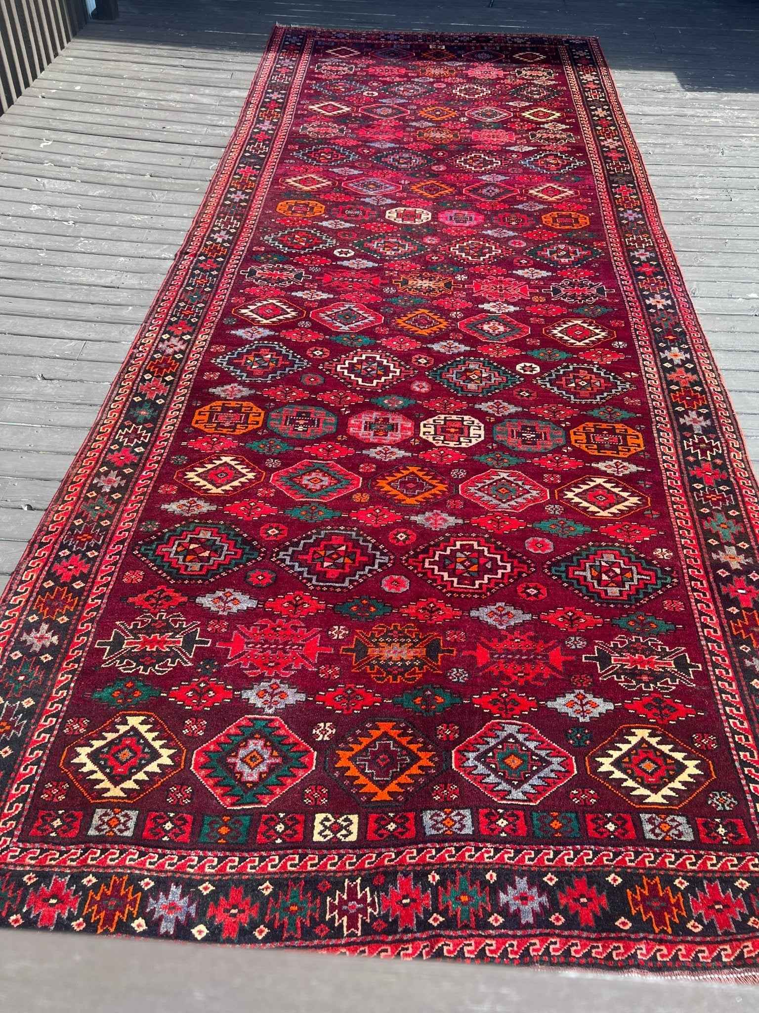 Persian Quchan Rug | 5' 5" x 13' 7"