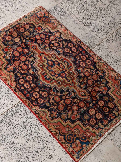 Persian Bidjar Rug | 1' 8” x 2' 9"
