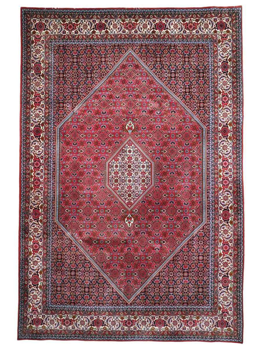 Persian Bidjar Rug | 6' 5" x 9' 9"