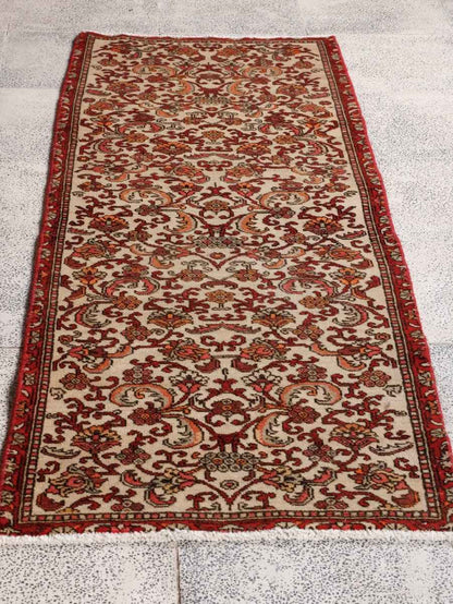 Persian Bidjar Runner Rug | 2' 4” x 6' 10"