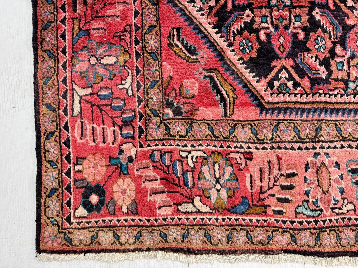 Persischer Hamadan Teppich | 2,36 m x 3,05 m
