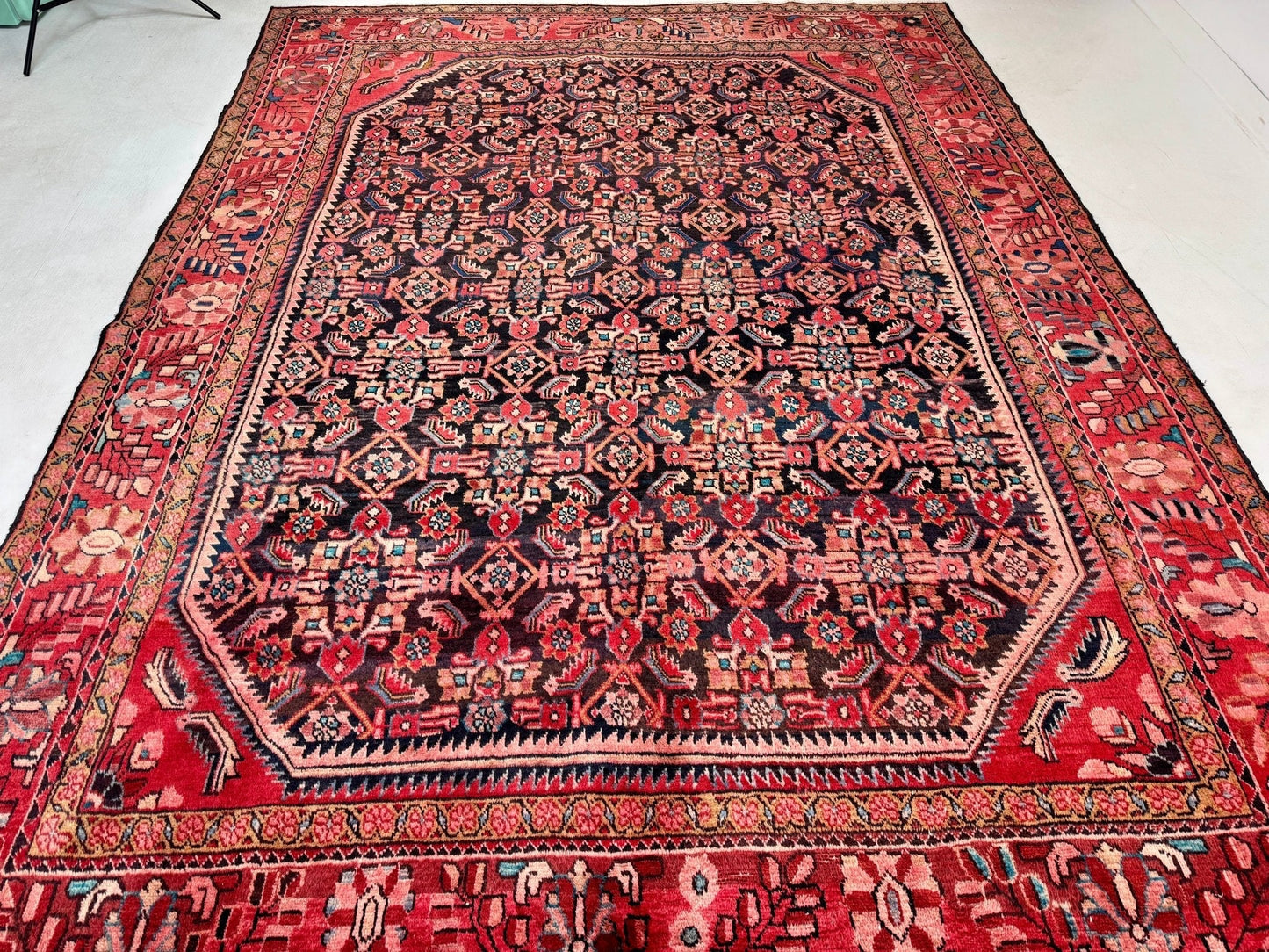 Persischer Hamadan Teppich | 2,36 m x 3,05 m