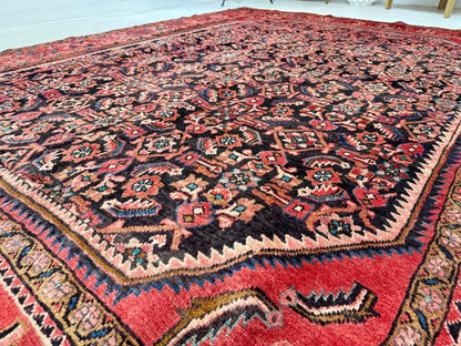 Persian Hamadan Rug | 7' 9” x 10'