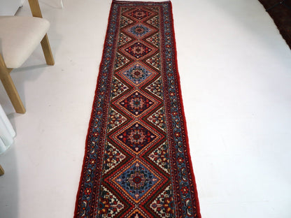 ペルシャ ハマダン ランナーラグ | 66cm x 290cm