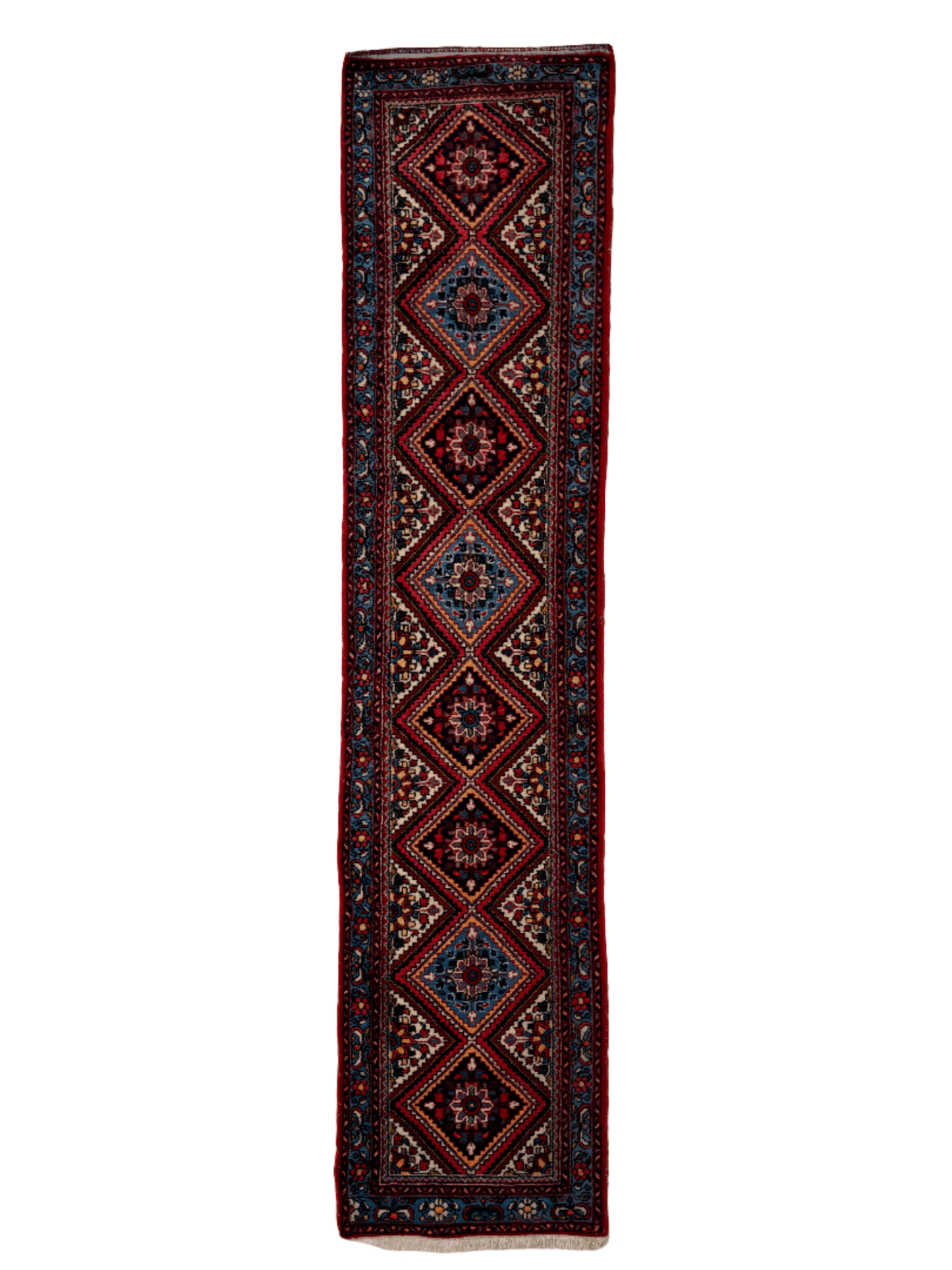 ペルシャ ハマダン ランナーラグ | 66cm x 290cm