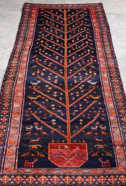Persischer Hamadan Brückenläufer | 3' 1" x 8' 9"