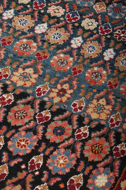 Persian Hamadan Runner Rug | 3' 9" x 9' 2"