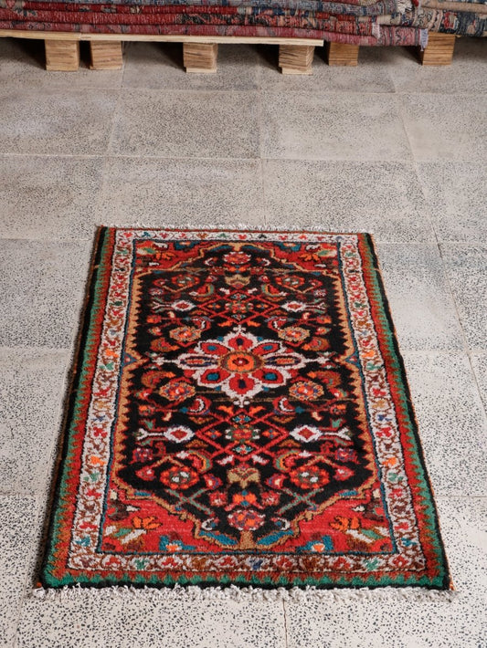Persischer Hamadan Teppich | 2' 2” x 3' 5"