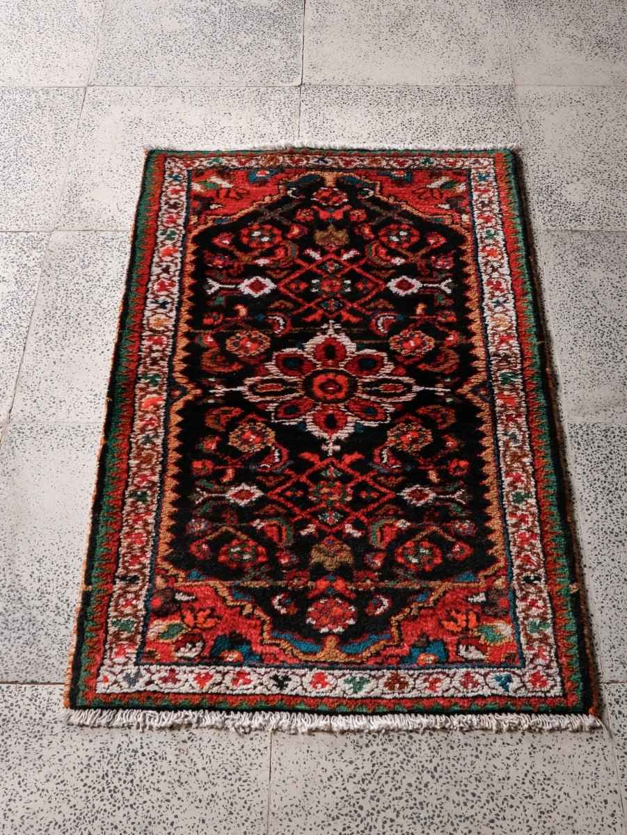 Persian Hamedan Rug | 2' 2” x 3' 5"
