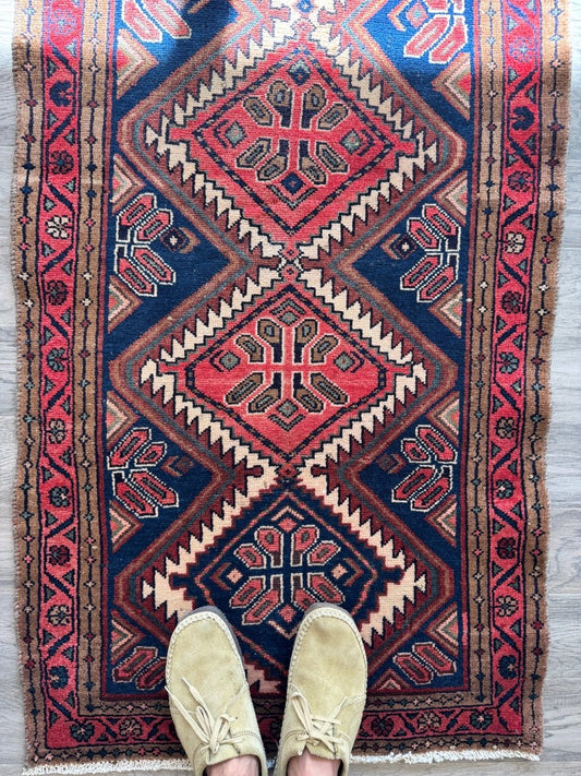 Persischer Hamadan Teppich | 80 x 155 cm