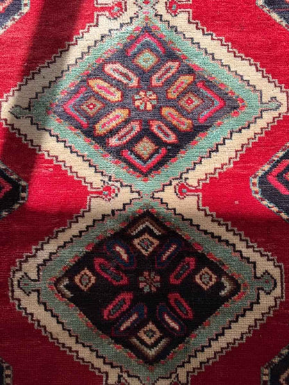 Persian Hamedan Rug | 3' 11" x 7' 1"