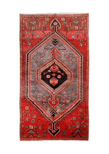 Persian Zanjan Rug | 3' 8” x 7'