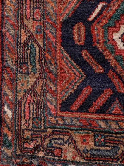 Persian Hamadan Runner Rug | 3' 5” x 8' 11"