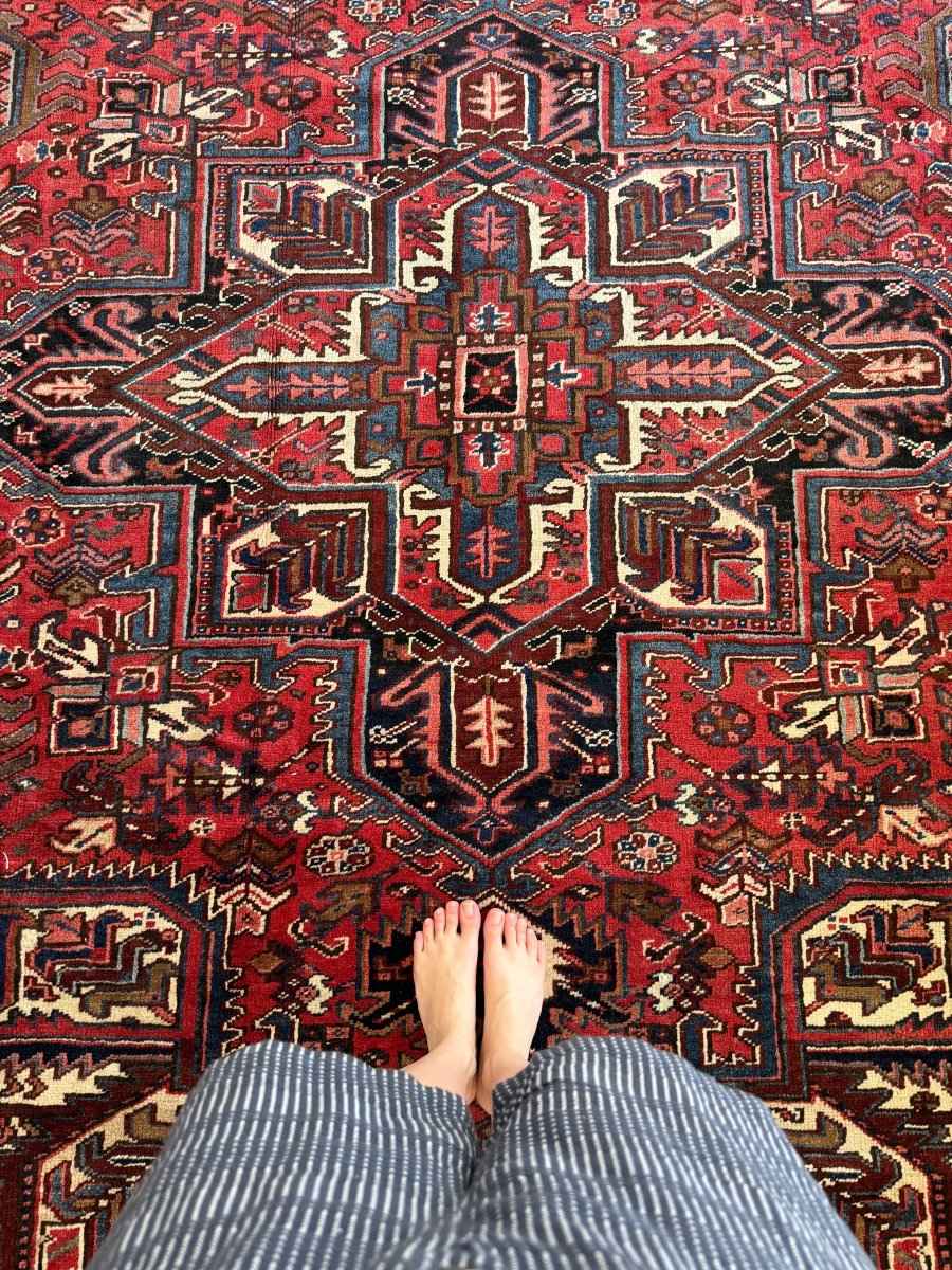 Persian Heriz Rug | 7' 4" x 10' 4"