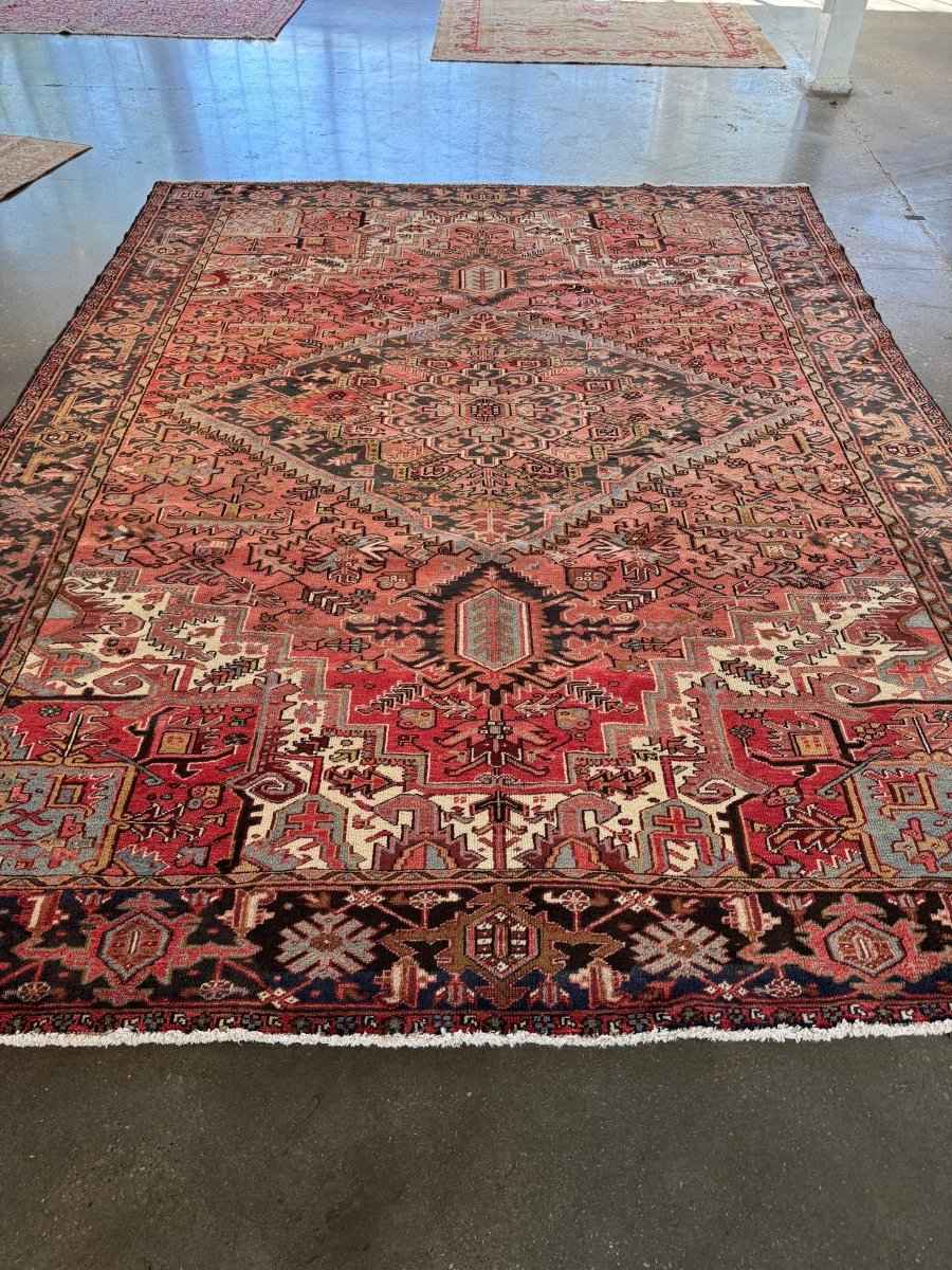 Persian Heriz Rug | 9' 8" x 12' 8"