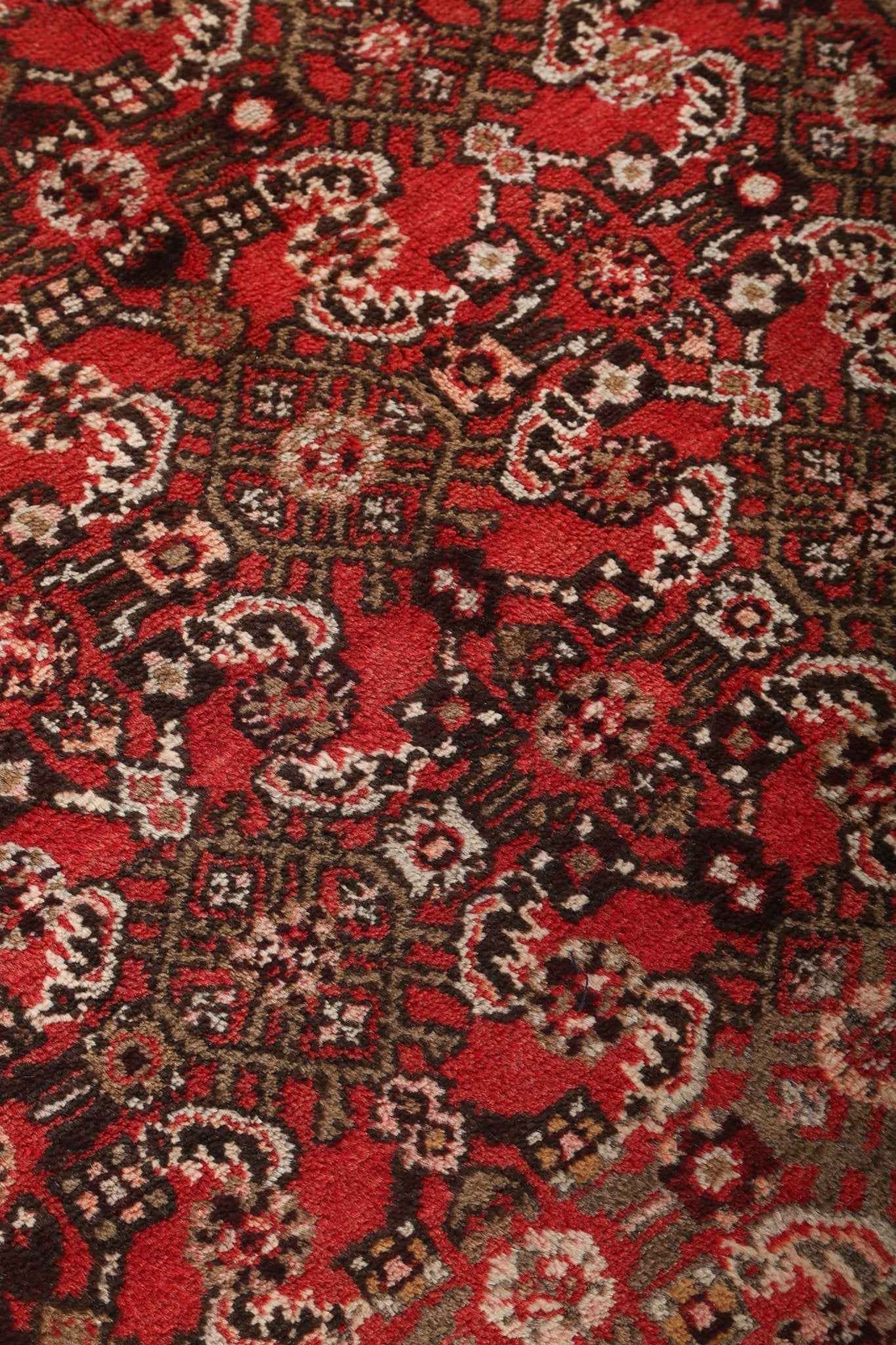 Persian Hosseinabad Runner Rug | 3' 8" x 10' 9"