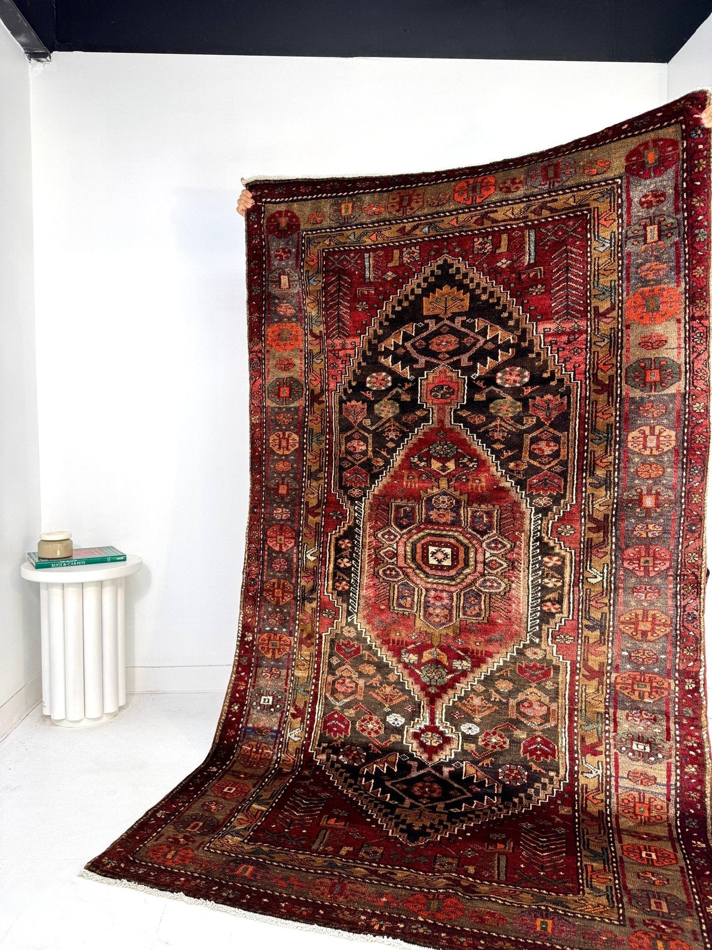 Perser Zanjan Teppich | 4' 6” x 7' 9"