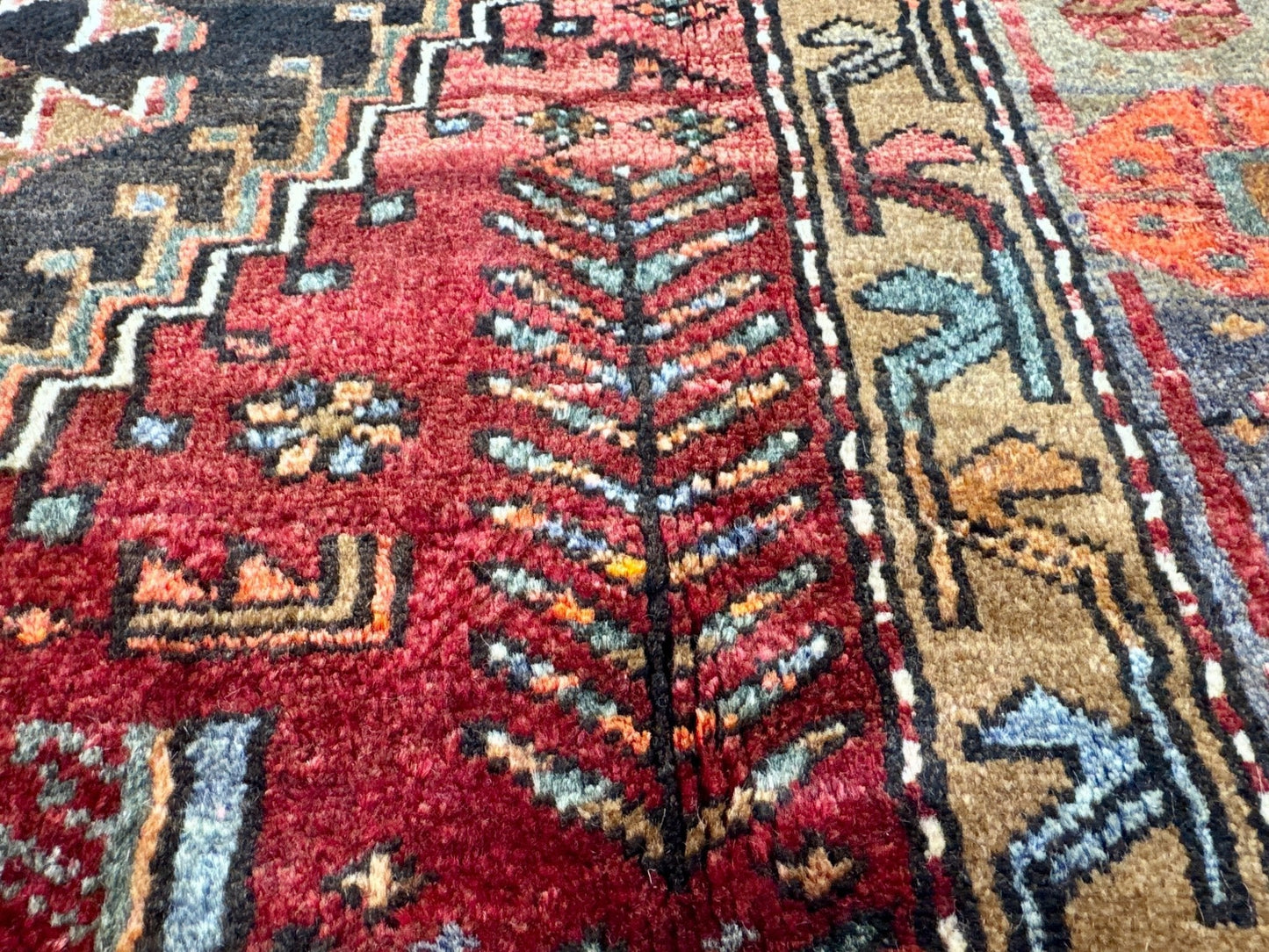 Perser Zanjan Teppich | 4' 6” x 7' 9"
