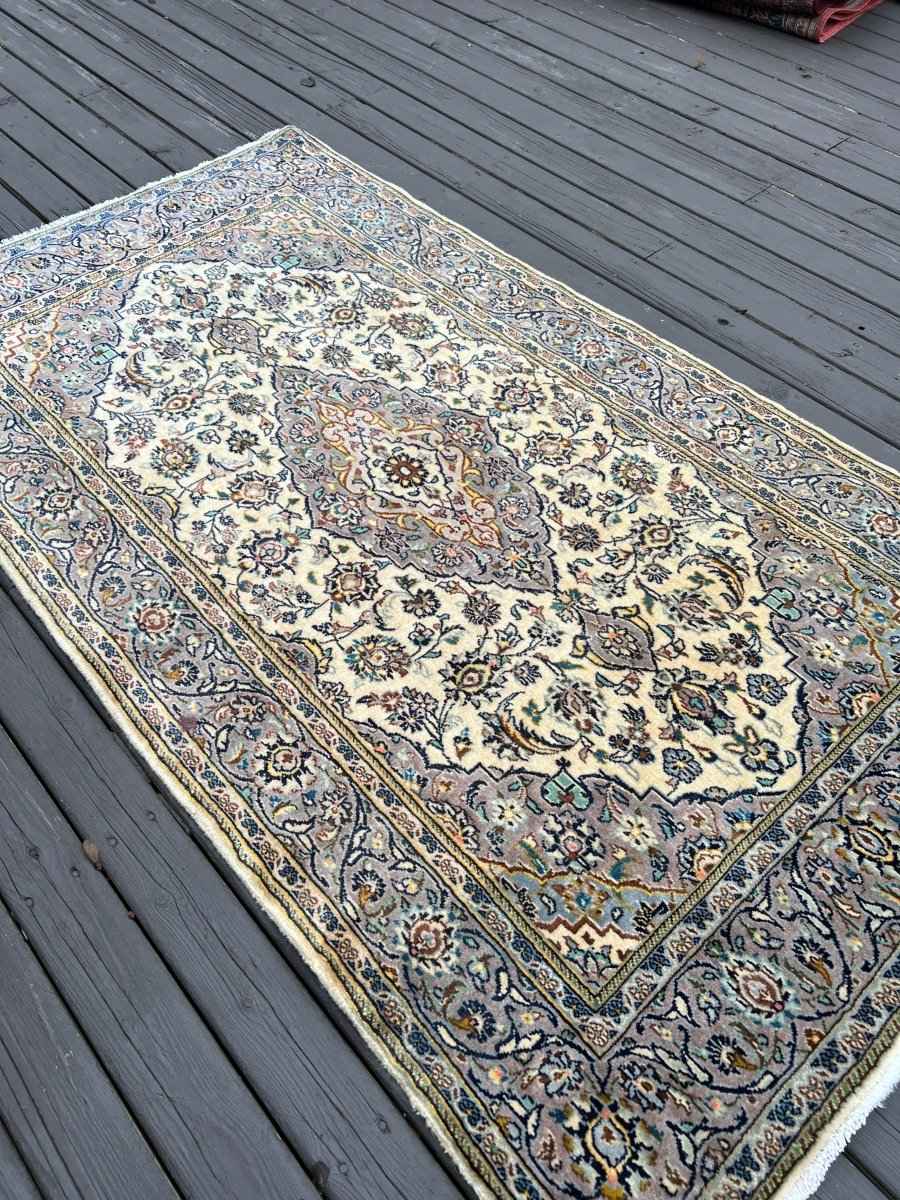 Persian Kashan Rug 1/2 | 6' x 3' 5"