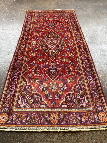 Reserviert - Persischer Kashan Teppich | 2' 1" x 4' 8"