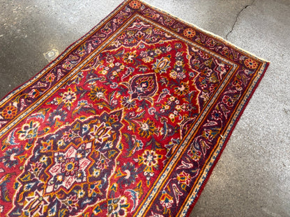Reserviert - Persischer Kashan Teppich | 2' 1" x 4' 8"