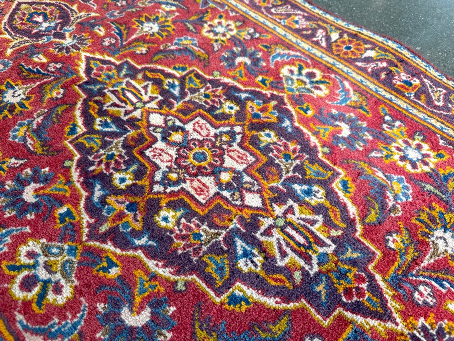 Reserviert - Persischer Kashan Teppich | 2' 1" x 4' 8"