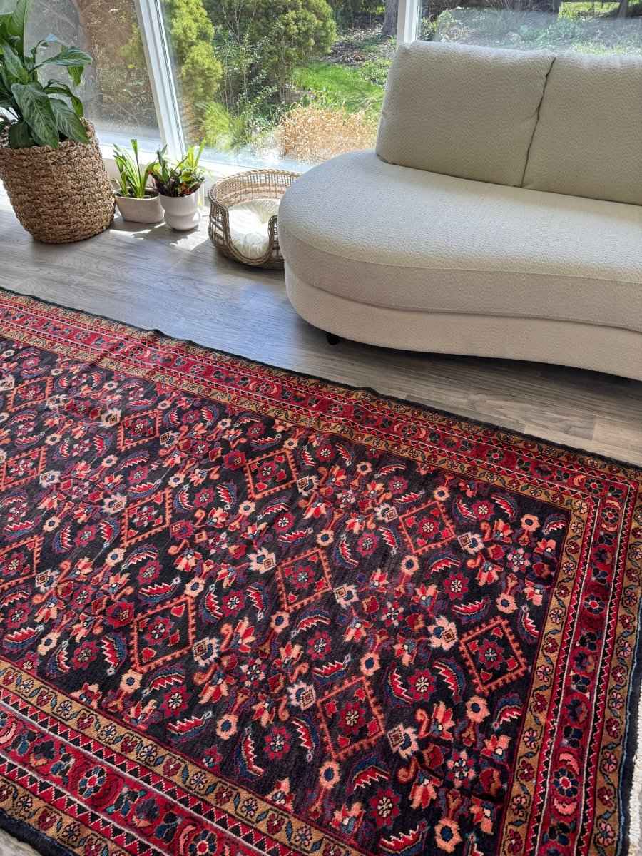 Persian Lilihan Rug | 4' 11" x 11"