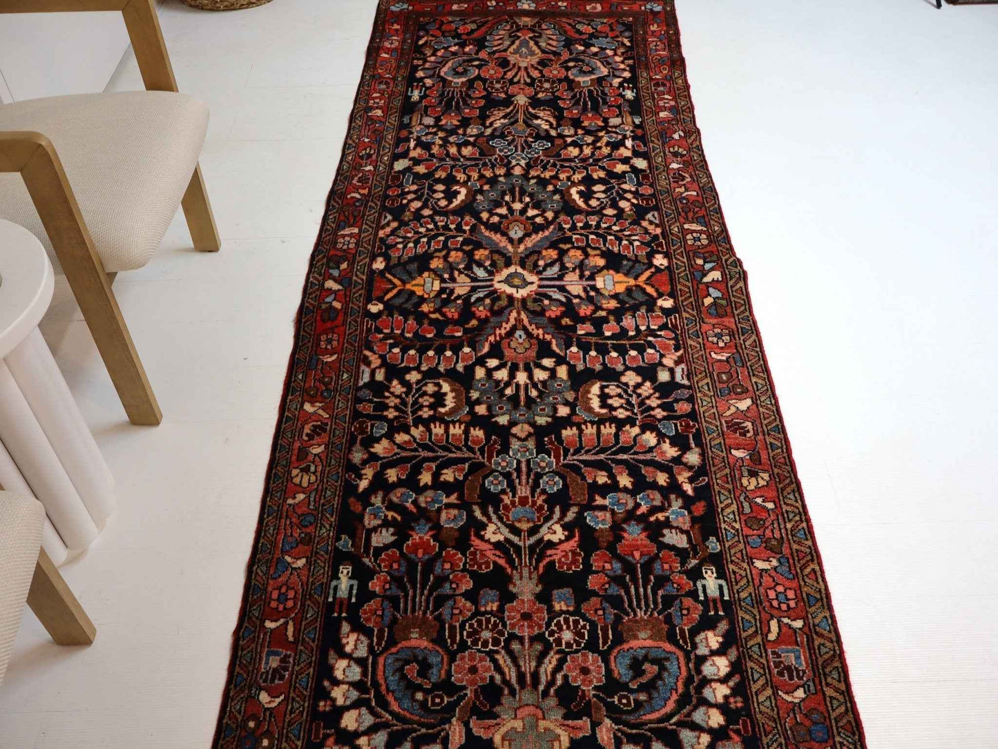 Persian Lilihan Runner Rug | 3' 5” x 9' 11"