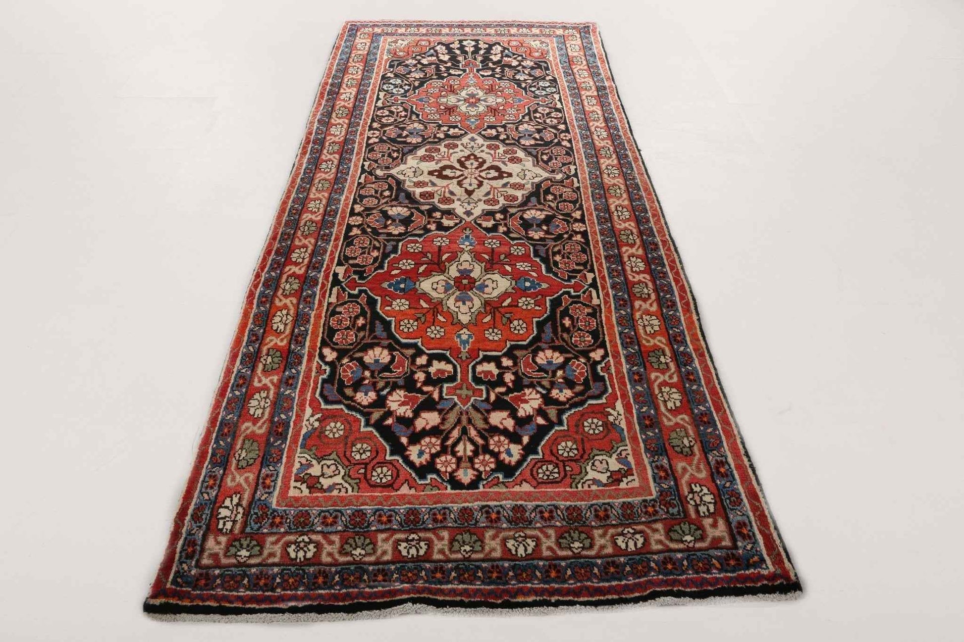 Persian Mahal Runner Rug | 3' 9" x 9' 3"