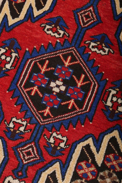 Persian Mazlaghan Rug | 2' 7" x 4' 2"