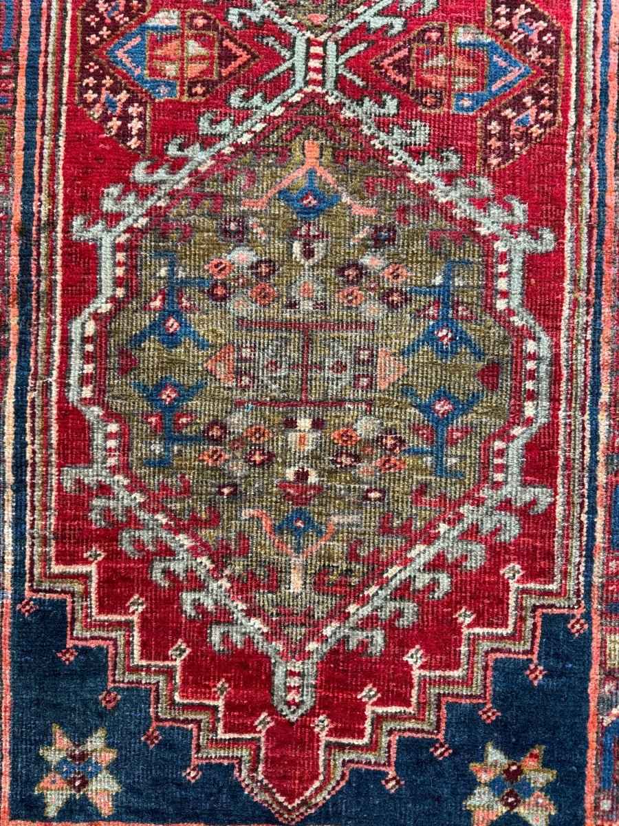 Persian Meshkin Runner Rug | 3' 3" x 7'