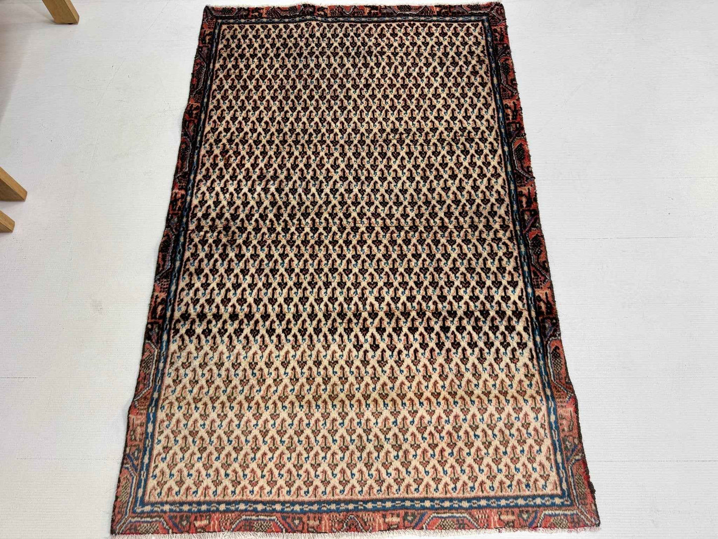 Persian Mir-Boteh Rug | 2' 9” x 4' 3"