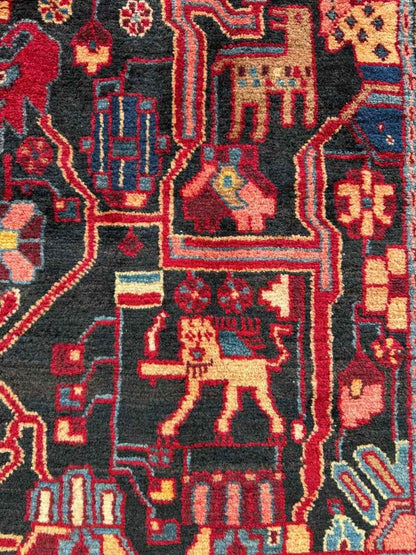 Persian Nahavand Rug | 5' 3" x 9' 8"